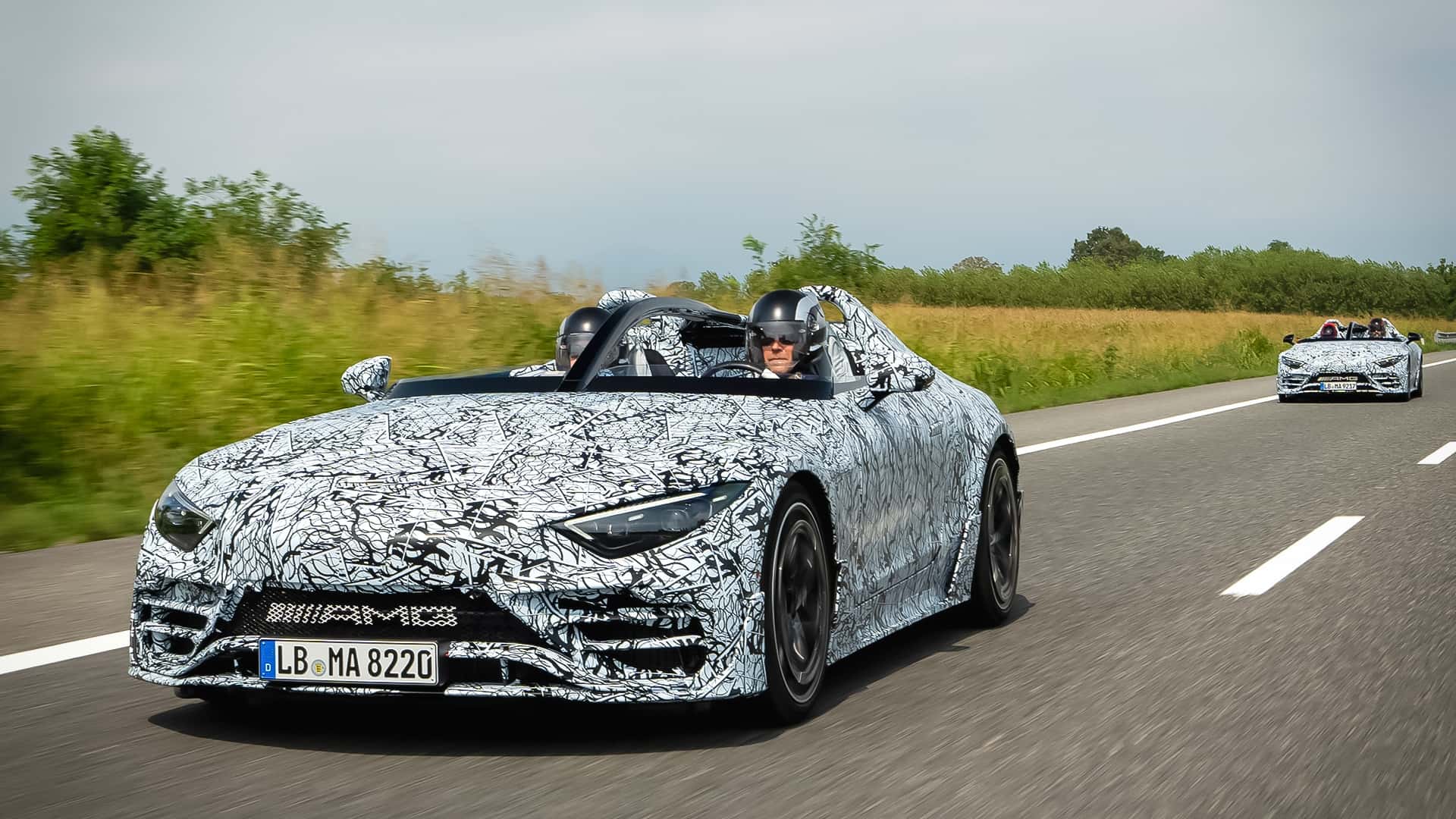 PureSpeed Yollarda: Mercedes-AMGnin Yeni Modeli Son Testlerde!