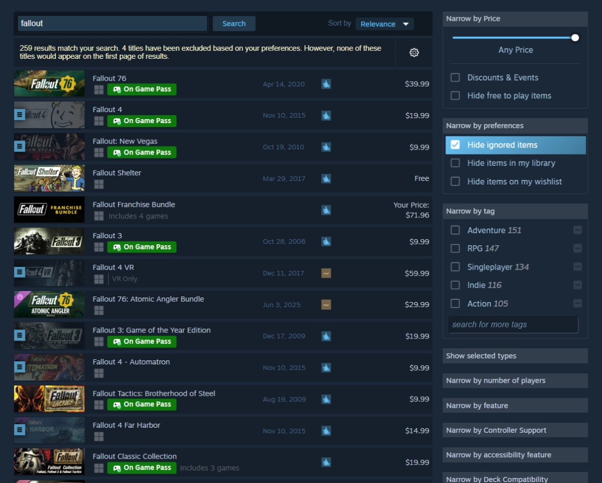 Bu Eklenti Paranızı Koruyacak: Artık Hangi Steam Oyunlarının Game Passte Olduğunu Görebileceksiniz!