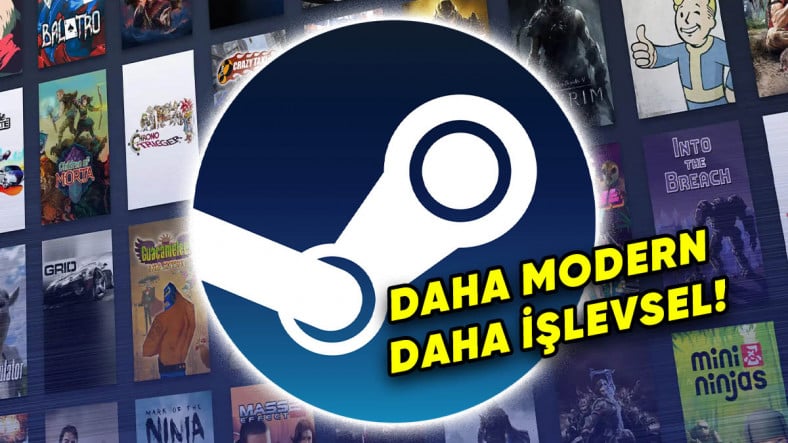 Steamin Yepyeni Arayüzü Test Edilmeye Başladı: Siz de Deneyebilirsiniz!