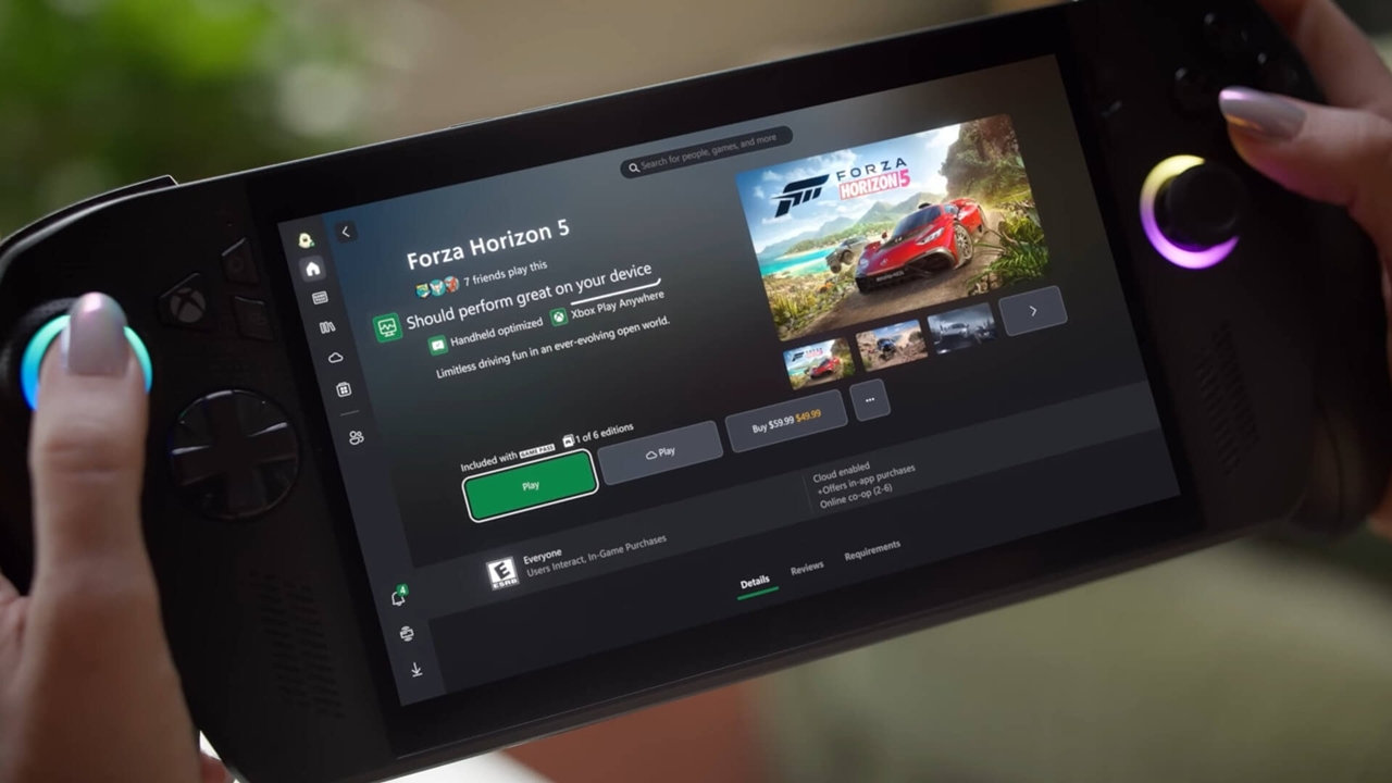 ASUS ve Microsoftun Steam Deck Rakibi El Konsolu ROG Xbox Allyın Çıkış Tarihi Açıklandı