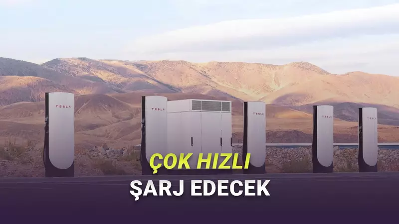 Tesla, 500 kWlık Şarj İstasyonu Tanıttı: Şarj Sürelerini Azaltacak!