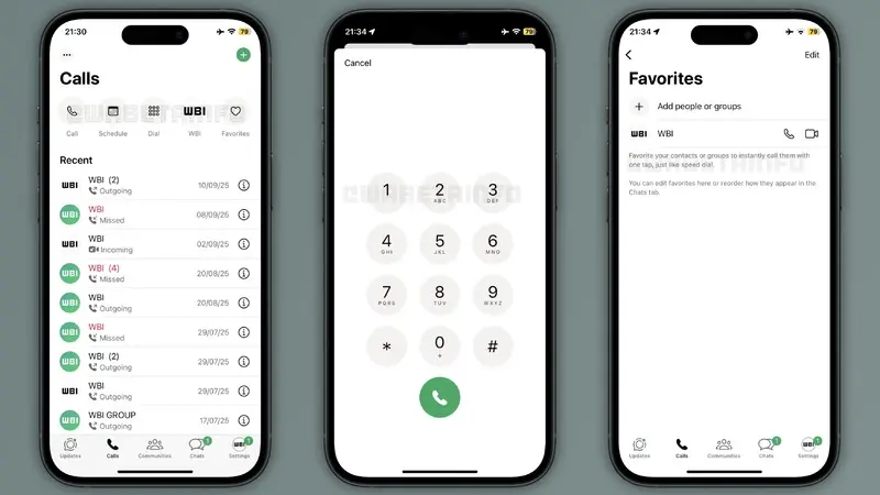 WhatsApp bir telefon uygulamasına dönüşüyor