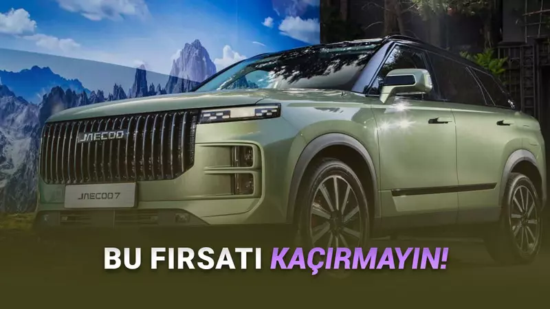 JAECOO Ekim 2025 Fiyat Listesi: Bir Araba Parası İndirim!