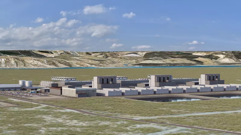 Amazonun modüler nükleer enerji tesisinden ilk görseller paylaşıldı