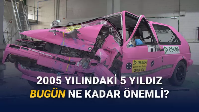 Bir Arabanın Euro NCAP Yıldızı Kaç Yıl Geçerli Olur? 20 Yıllık 5 Yıldızlı Otomobile Güvenilir mi?