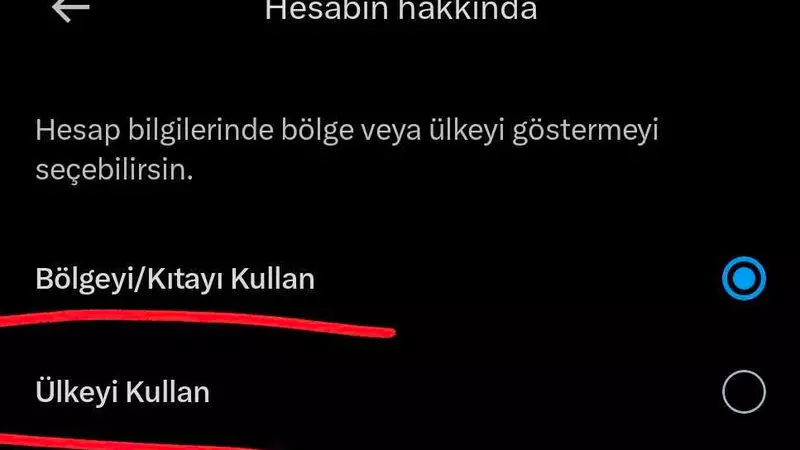 Xte Batı Asya Olarak Gösterilen Konum Bilgisi Nasıl Türkiye Olarak Değiştirilir?