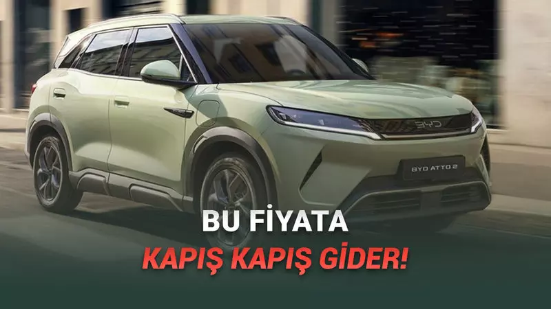 BYDnin Yeni Elektrikli Arabası ATTO2, Efsane Fiyatıyla Türkiyede: İşte Özellikleri!