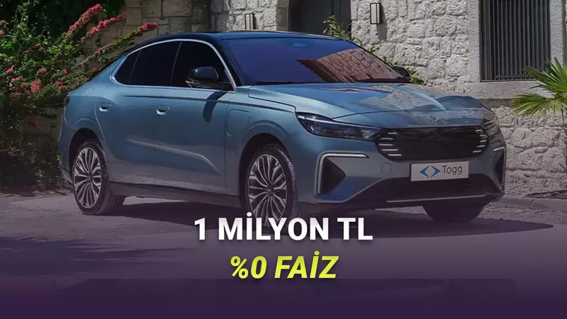 Toggdan Herkese Zorla Araba Aldıracak Kampanya: Faizsiz 1 Milyon TL Kredi!
