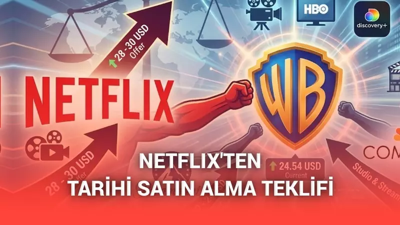 Netflixin Warner Bros.u satın almak için yaptığı devasa teklif ortaya çıktı