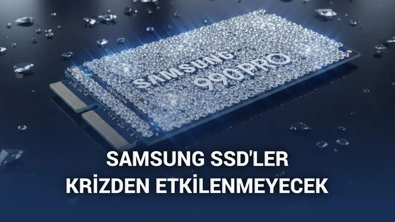 Samsungdan keyiflendiren açıklama: SSD’ler RAM krizinden etkilenmeyecek