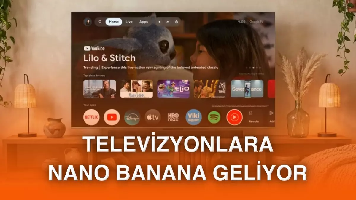 Google, tüm TVlere Nano Banana dahil bomba yapay zeka özellikleri getiriyor