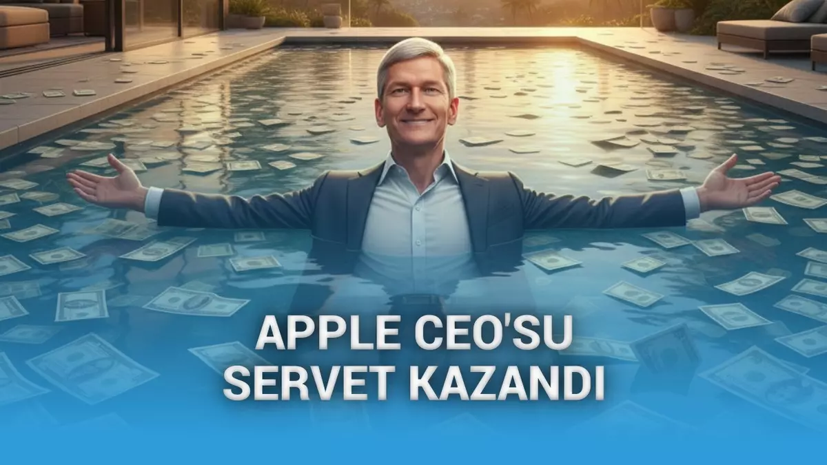 Apple CEOsu Tim Cook, 2025te 74 milyon dolar kazandı