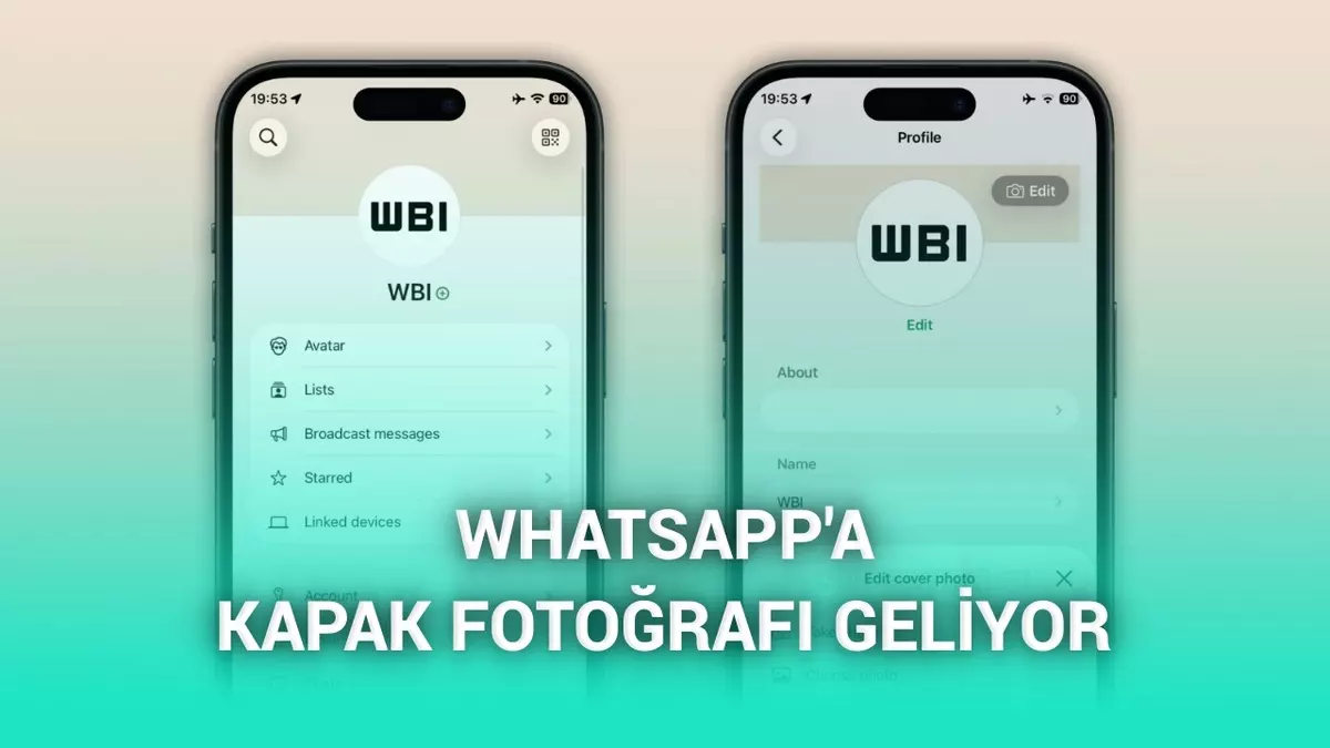 Fotoğraflarınızı şimdiden ayarlayın: WhatsAppa profil kapak fotoğrafı geliyor