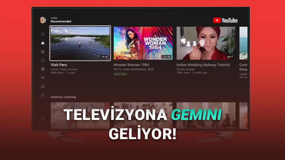 Artık Televizyon ile Konuşmaya Başlayacağız: YouTubeun TV Sürümüne İlginç Bir Özellik Geliyor!