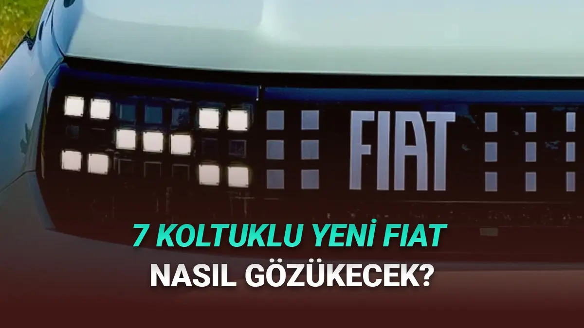 Fiatın 7 Koltuklu Yeni SUV Modelinin Tasarımı Ortaya Çıktı