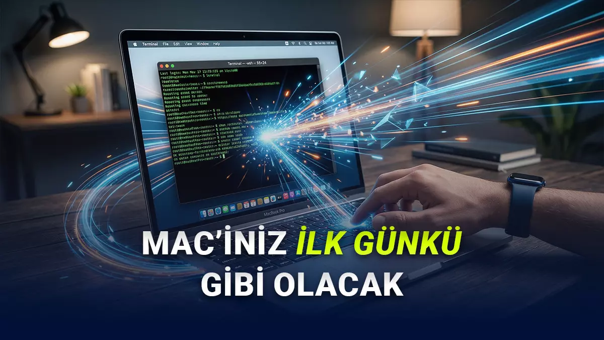 Maciniz Eskisinden Daha Yavaşsa Buraya: Macinizin Performansını Artıracak Terminal Komutları