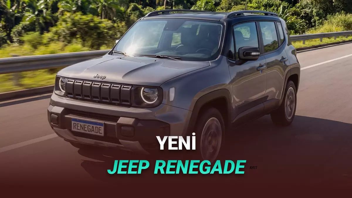 Makyajlı Jeep Renegade Tanıtıldı (Ama Bize Yok)