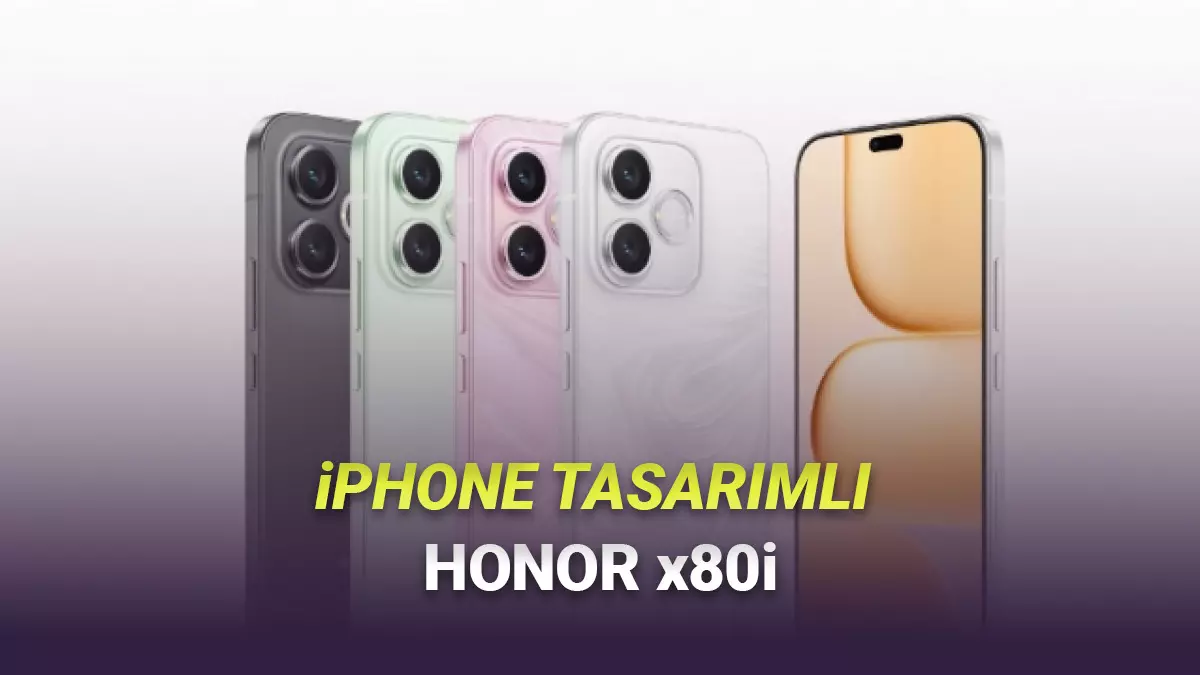 Görünce “Bu iPhone Olmuş” Diyeceğiniz Tasarıma Sahip HONOR X80i Tanıtıldı