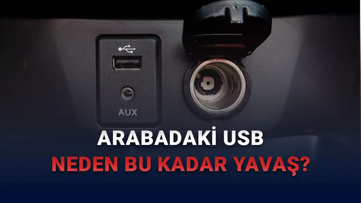 Arabada USB Portları Neden Yavaş Şarj Eder, Hızlı Şarj İçin Ne Gerekir?