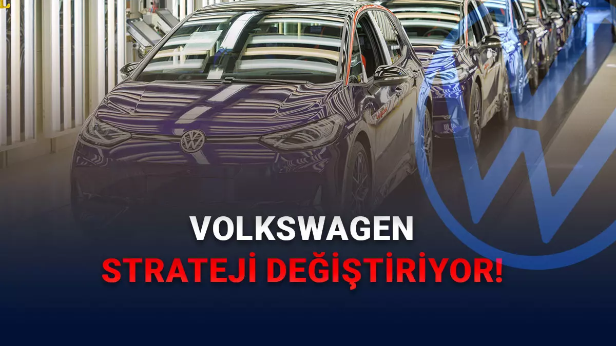 Volkswagen, Otomotiv Sektörünü Derinden Etkileyecek Yeni Bir Stratejiye Geçiyor