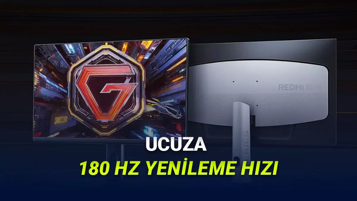 Çok Ucuza 2K 180 Hz Gibi Özellikler Sunan Oyuncu Monitörü Redmi G24Q Tanıtıldı