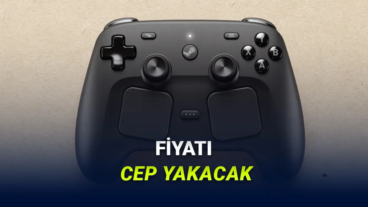 Steam Oyun Kolunun Fiyatı Ortaya Çıktı (PS5 DualSense ve Xbox Kontrolcüsüne Rakip Olur mu?)