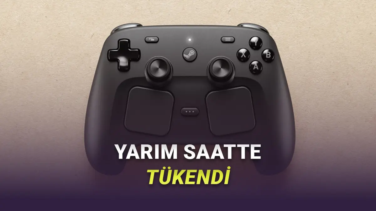 Satışa Çıkan DualSense Rakibi Kontrolcü Steam Controller, Sadece 30 Dakikada Tükendi!