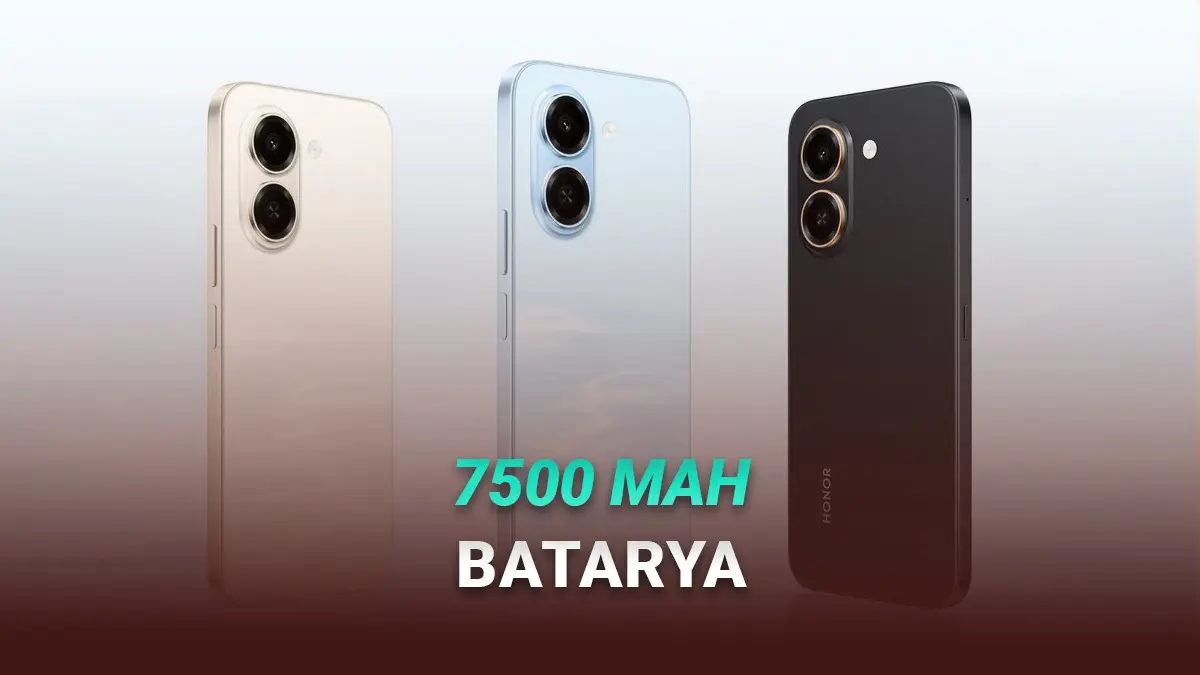 7500 mAh Bataryalı Bütçe Dostu Telefon HONOR Play 80 Plus Tanıtıldı