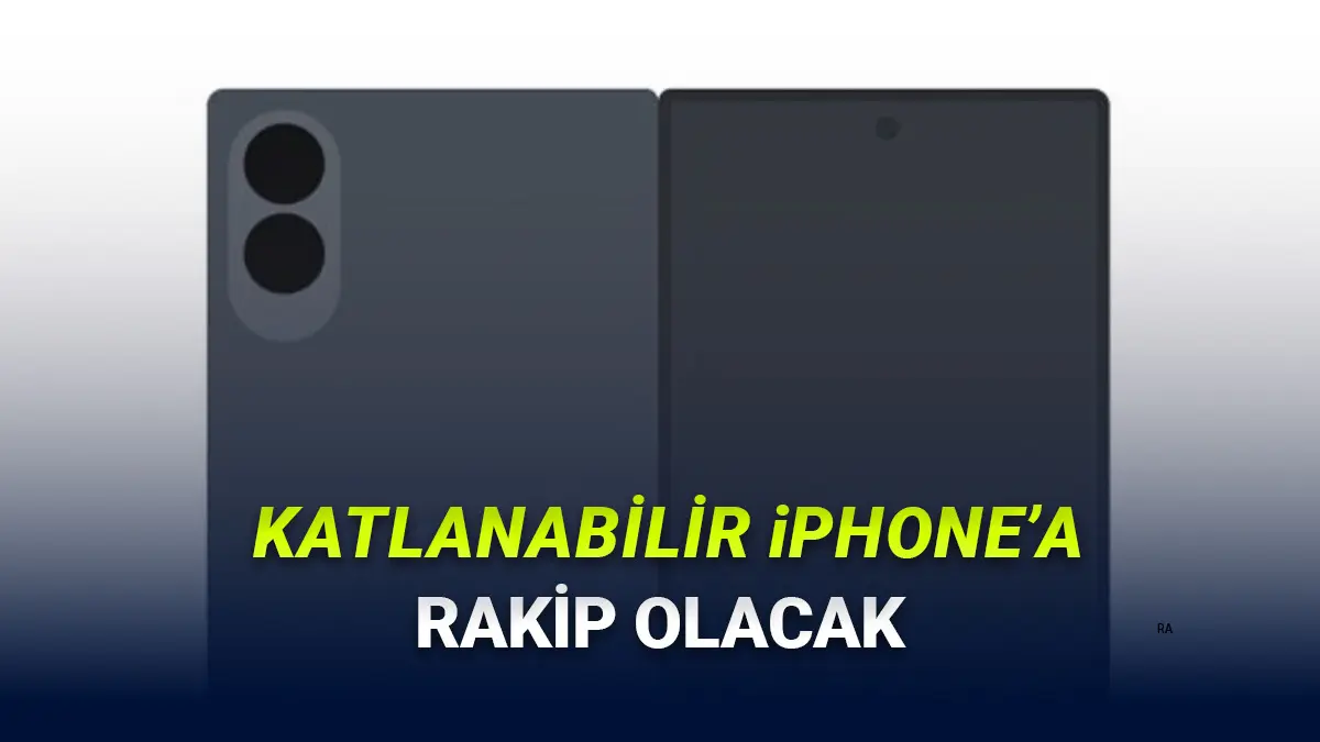 Samsungun Yeni Katlanabilir Telefonlarının Tasarımları Sızdırıldı: iPhone Rakibi Böyle Gözükecek!