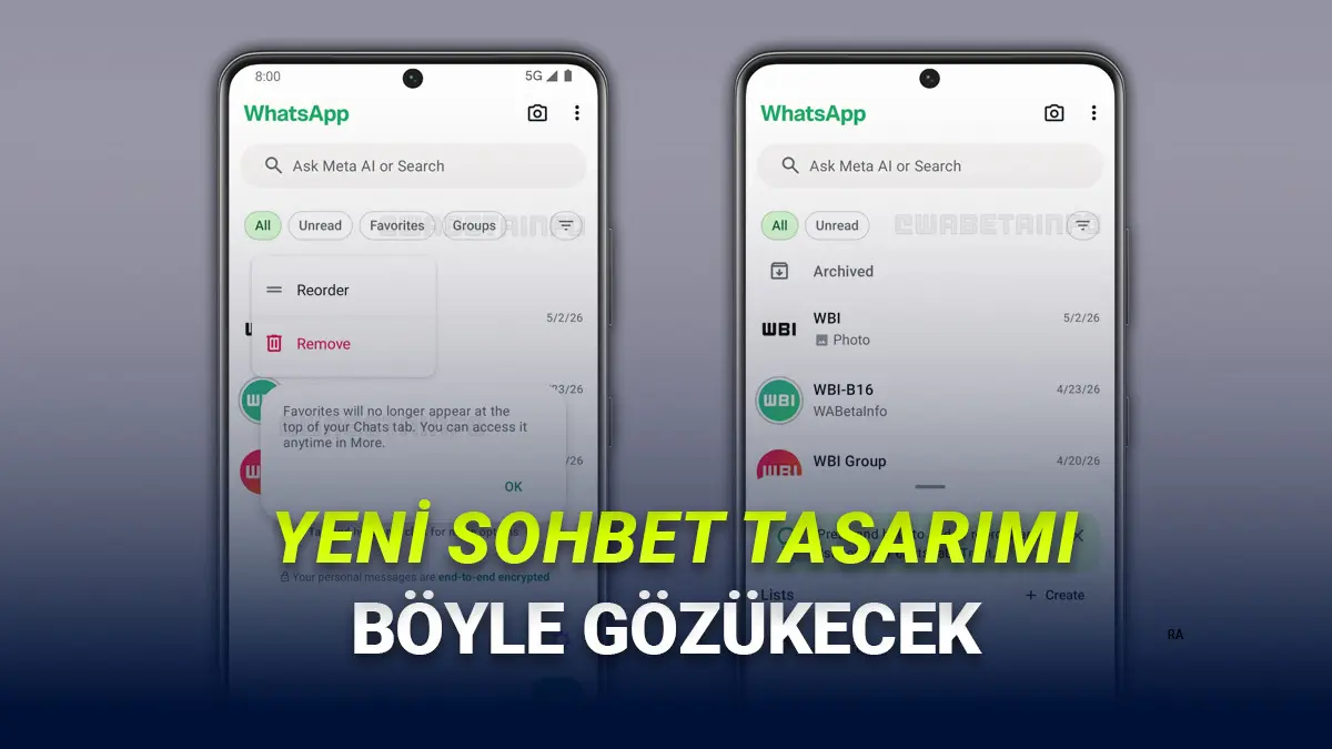 WhatsAppa Kullanıcıların İşini Çok Kolaylaştıracak Yepyeni Tasarım Geliyor: İşte Ekran Görüntüleri
