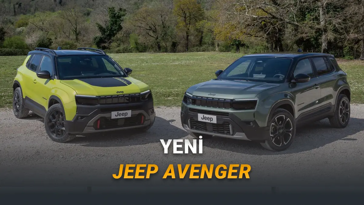 Türkiyeye de Gelmesi Beklenen Makyajlı Jeep Avenger Tanıtıldı: İşte Özellikleri