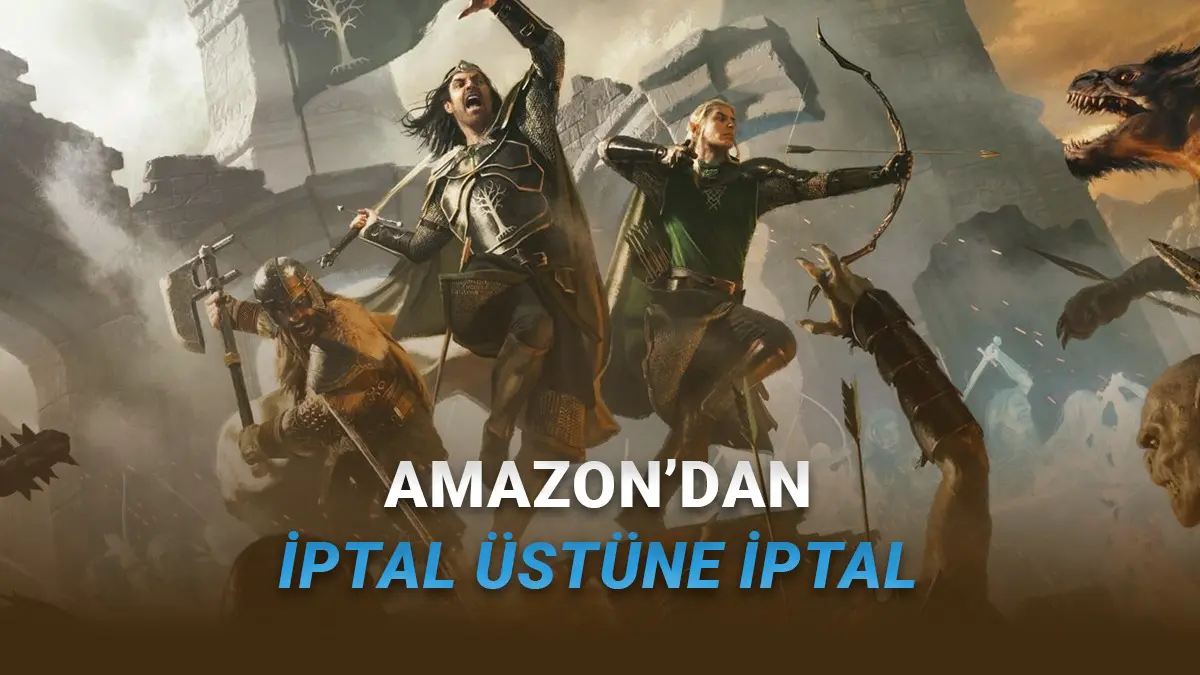 Amazonun Lord of the Ring MMO Projesi İptal Edildi
