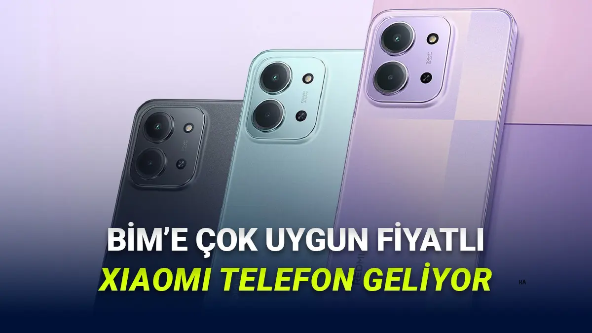 Bütçe Dostu 5G Telefon Arayanlar Kaçırmasın: BİM, Uygun Fiyata Xiaomi Redmi 15C 5G Satacak!