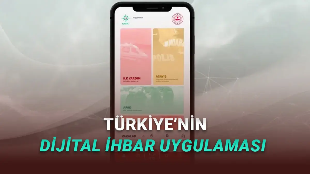 Türkiyenin Dijital İhbar Platformu Olacak Hayat 112 Acil Uygulaması Tanıtıldı!
