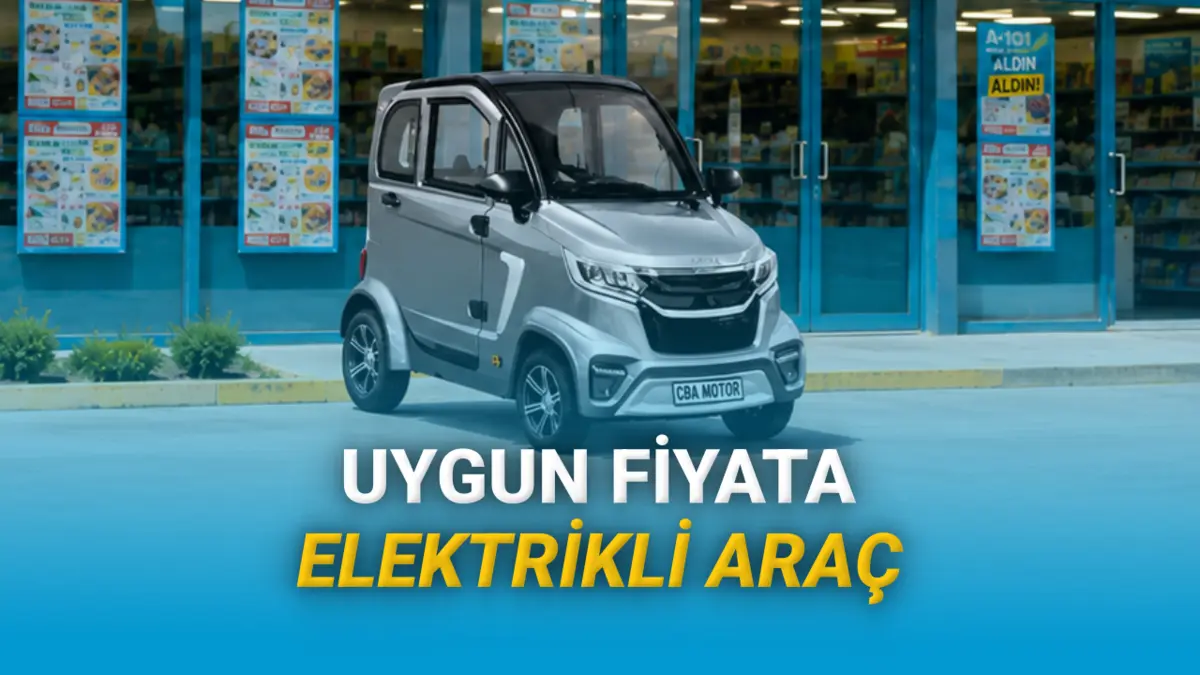 A101, 240 Bin TLye Ehliyetsiz Kullanılabilen Elektrikli Araç Satacak