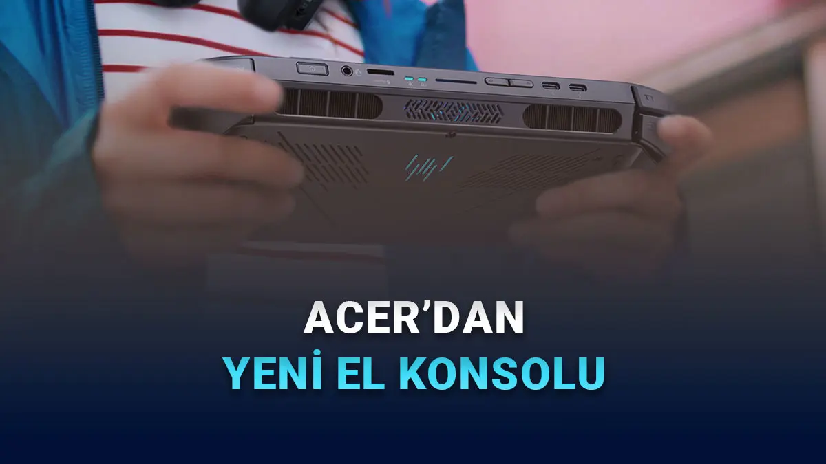 Acer’dan Yeni El Konsolu: 120 Hz Ekranlı, Arc G3 İşlemcili Predator Atlas 8 Resmen Tanıtıldı