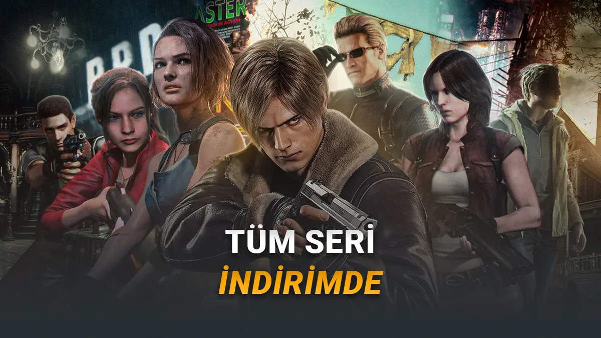 Steamde Resident Evil Serisine Özel İndirimler Başladı (Seriyi Tamamlamak İsteyenlere)