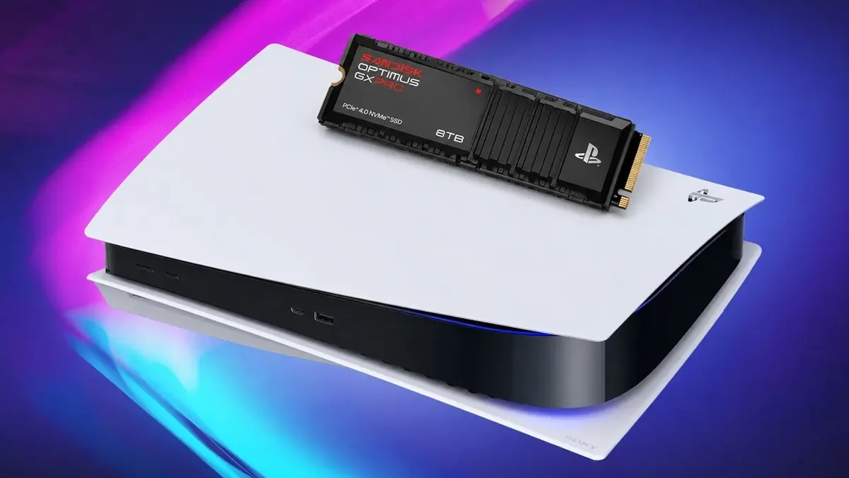 PS5 ve PS5 Pronuzun Kapasitesini 4 Katına Çıkaracak SanDiskin Yeni 8 TB SSDsi Tanıtıldı (Fiyatı Dudak Uçuklatıyor)