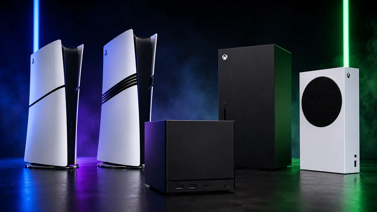 Steam Machine Gerçekten Çöp mü? İşte PS5 Pro, PS5 Slim, Xbox Series X ve Series S Karşılaştırması