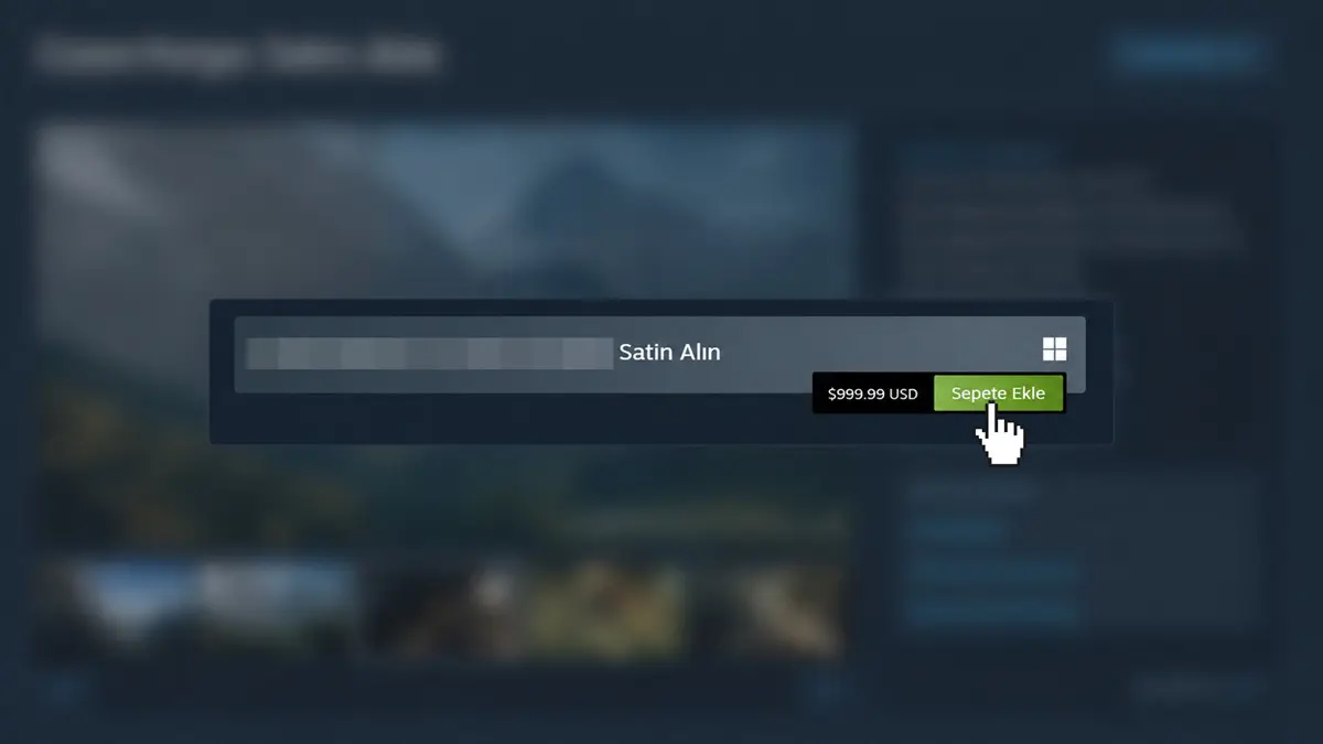 Oyuncular, Steamde Tam 1.000 Dolara Satılan Ama Arkasında Koca Bir Hiç Yatan İlginç Bir Oyun Keşfetti