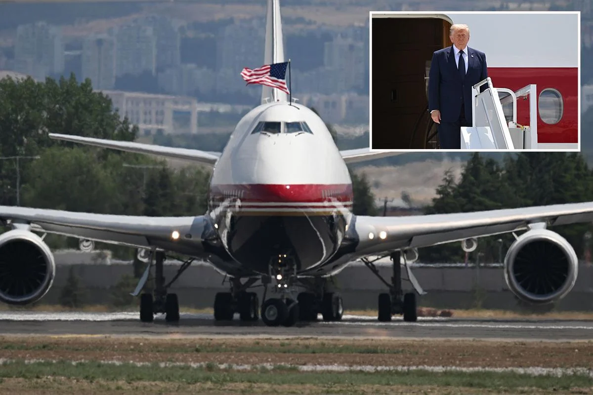 Trumpın Ankaraya geldiği yeni Air Force One kıskandırdı: İçinde yok yok