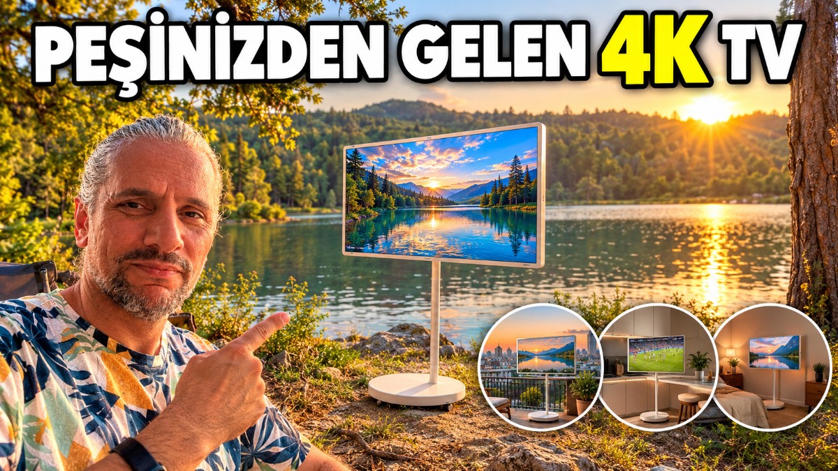 Taşınabilir 4K ekran! LG StandbyME 2 Max'i evde, balkonda ve gölet kıyısında deneyimledik!