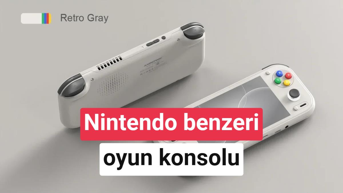 Anbernic yine bir Nintendo benzeri konsol duyurdu