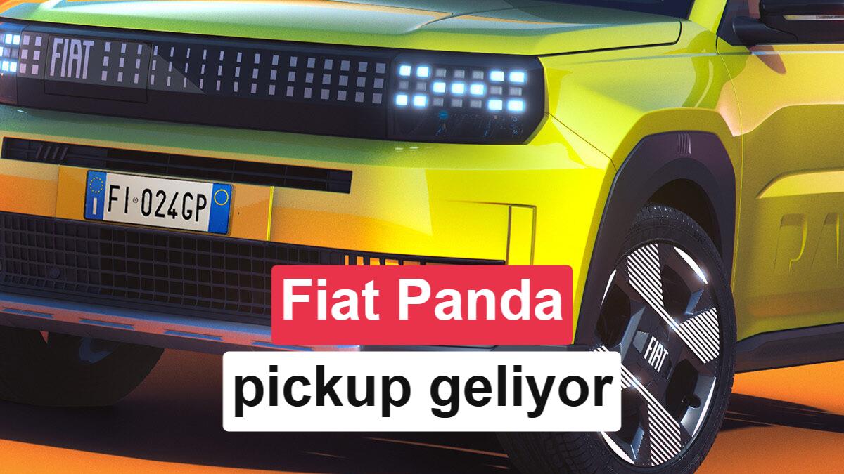 Fiat Panda ailesine pickup katılıyor: Strada'nın yerini alacak