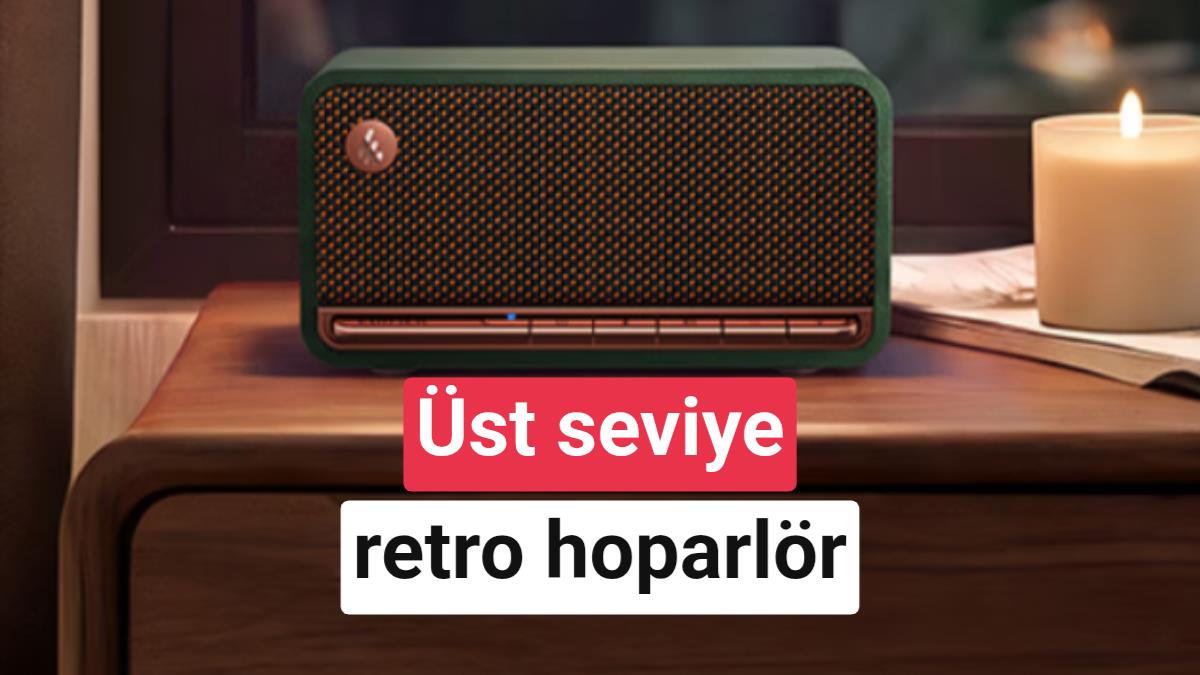 Edifier retro görünümlü yeni kablosuz hoparlörünü tanıttı