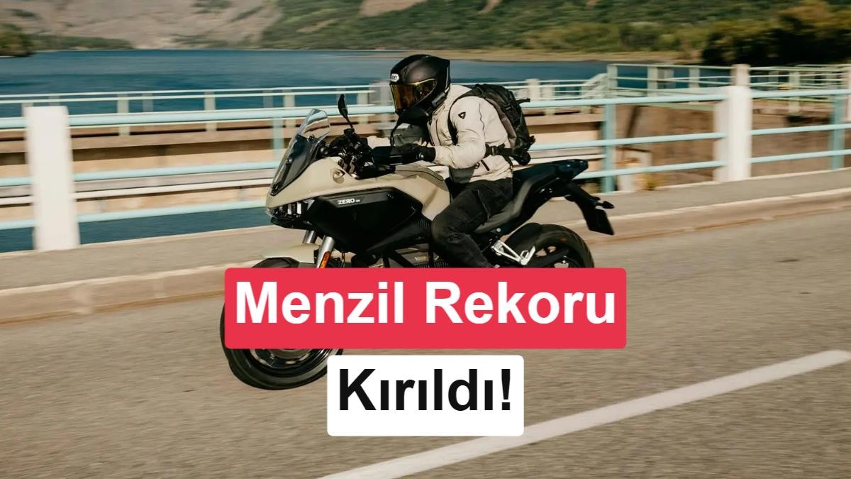 Elektrikli motosiklet menzil rekoru kırıldı: Tek şarjla 436 km!