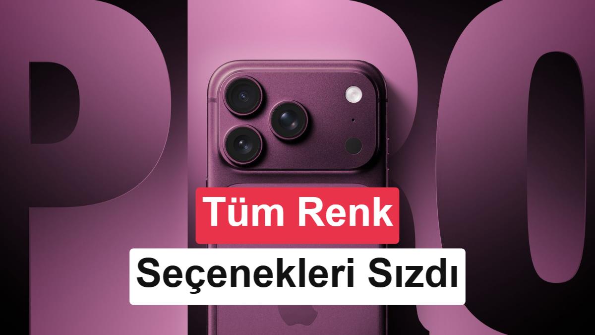 iPhone 18 Pro'nun renk seçenekleri sızdırıldı: Katlanabilir model daha sade olacak