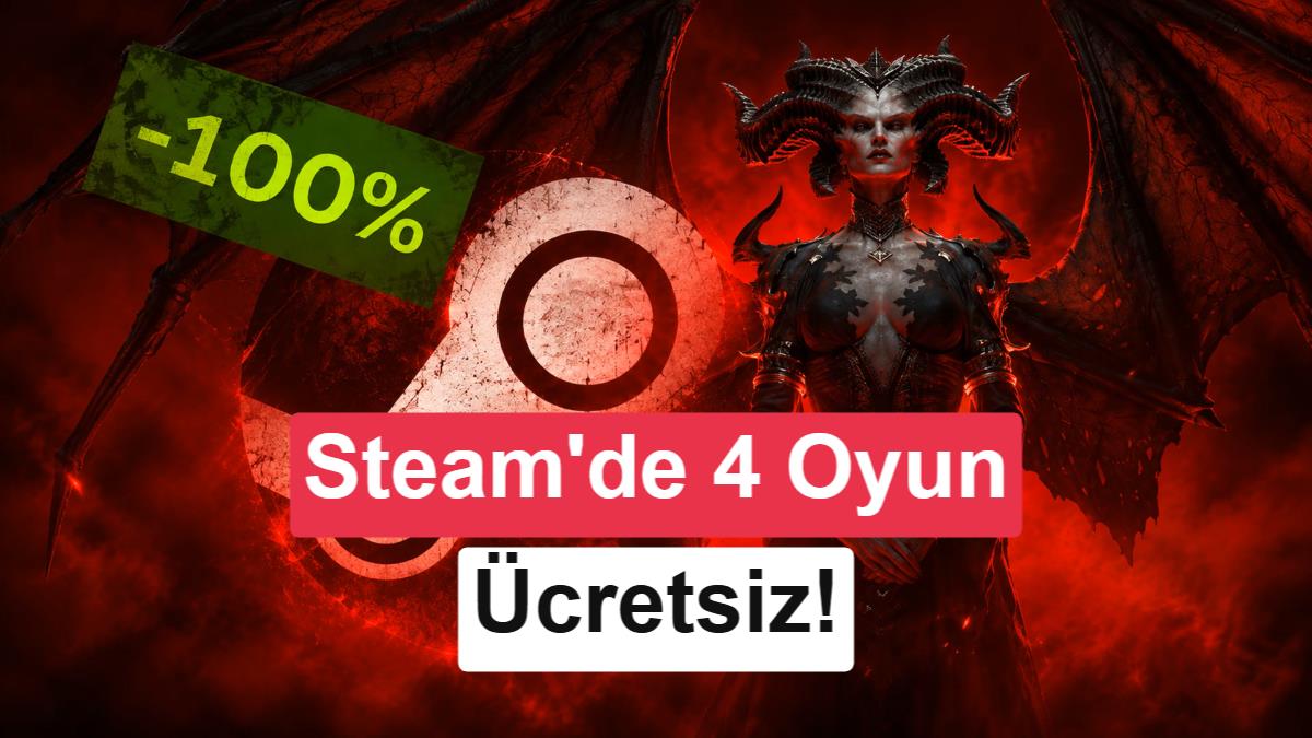 Steam'de 4 oyun kısa süreliğine oynaması ücretsiz oldu: Diablo IV ve Sea of Thieves