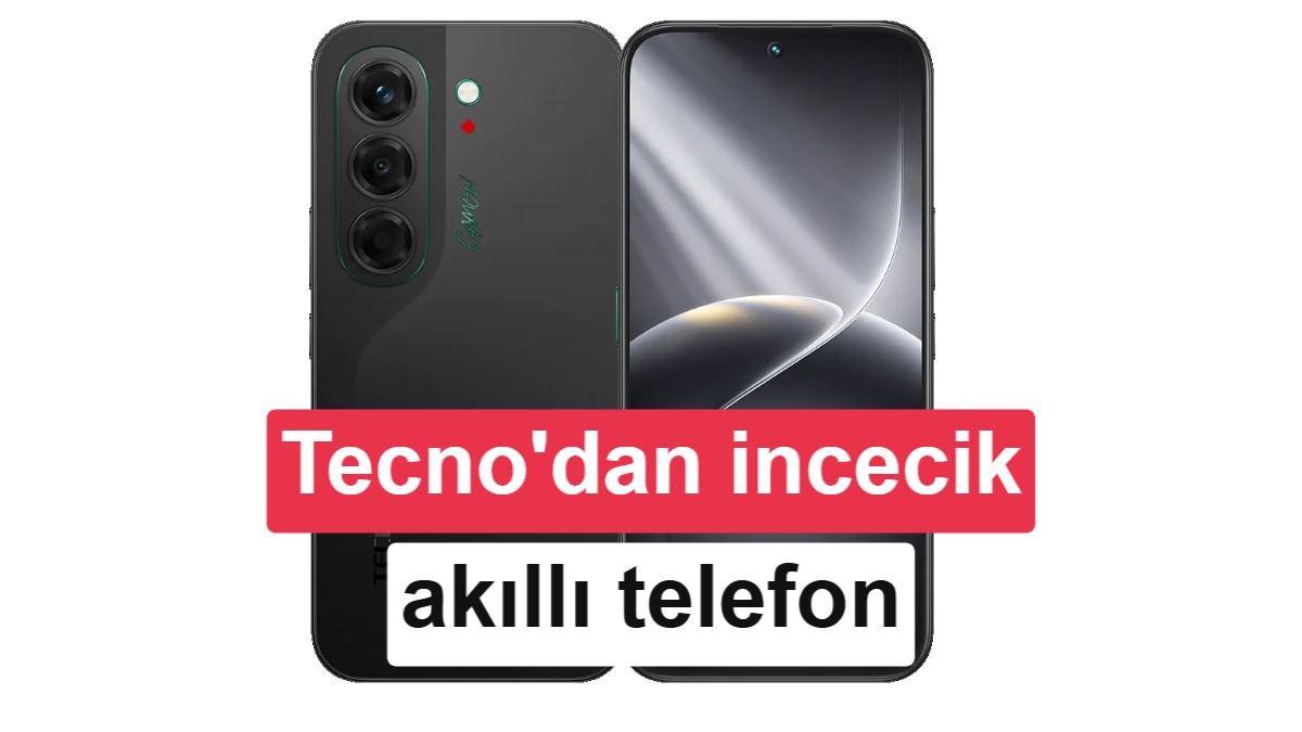 Tecno yeni incelik odaklı akıllı telefonunu tanıttı