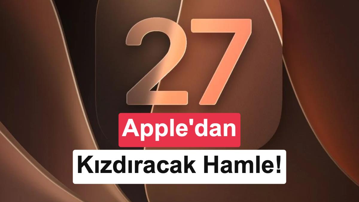 Apple, iOS 27'den iOS 26'ya dönme yolunu kapattı